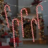 10-Count LED Candy Cane Micro Fairy Christmas Light Set 3ft, Clear Wire 2 10-Count LED Candy Cane Micro Fairy Christmas Light Set 3ft, Clear Wire -Beauty Wreaths Shop northlight hc94490 1 70408.1667533795