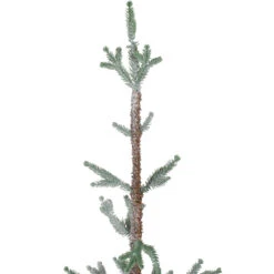 5' Snow Covered Slim Pine Artificial Christmas Tree With Jute Base– Unlit -Beauty Wreaths Shop northlight hn89326 1 23982.1667658083