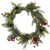 Pine Cone And Berries Winter Foliage Christmas Wreath, 24-Inch, Unlit -Beauty Wreaths Shop northlight hn92695 1 pre20list 78930.1667536797