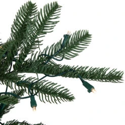 6.5' Pre-Lit Nordmann Fir Artificial Christmas Tree, Warm Clear LED Lights -Beauty Wreaths Shop northlight j00086 04 44312.1687966320