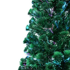7' Pre-Lit Medium Color Changing Fiber Optic Artificial Christmas Tree -Beauty Wreaths Shop northlight j15599 3 26501.1667573516