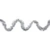 50' X 2.5" Silver Christmas Foil Tinsel Garland - Unlit -Beauty Wreaths Shop northlight k00361 1 48122.1667033047