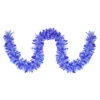 50' X 4" Blue And White Wide Cut Hanukkah Garland - Unlit -Beauty Wreaths Shop northlight k00371 30088.1667656734