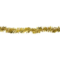 50' X 4' Gold And Snowblush Wide Cut Tinsel Christmas Garland - Unlit -Beauty Wreaths Shop northlight k00372 2 51444.1667178924