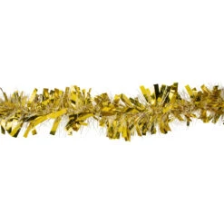 50' X 4' Gold And Snowblush Wide Cut Tinsel Christmas Garland - Unlit -Beauty Wreaths Shop northlight k00372 3 39846.1667178924
