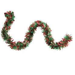 50' X 3" Red And Green Wide Cut 6-Ply Artificial Christmas Garland - Unlit 7 50' X 3" Red And Green Wide Cut 6-Ply Artificial Christmas Garland - Unlit -Beauty Wreaths Shop northlight k00373 3 64667.1667488358