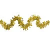 50' X 3" Gold Boa Wide Cut Tinsel Christmas Garland - Unlit