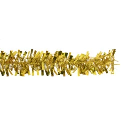 50' X 3" Gold Boa Wide Cut Tinsel Christmas Garland - Unlit -Beauty Wreaths Shop northlight k94047 2 08708.1667540250