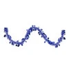 50' X 1.5" Lavish Blue Tinsel Christmas Garland With Polka Dots - Unlit -Beauty Wreaths Shop northlight k94053 1 41444.1667534043