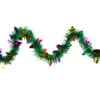 50' X 2" Green And Multi-Color Christmas Light Bulb Wrapped Tinsel Garland - Unlit -Beauty Wreaths Shop northlight k94055 1updated 97184.1667643795