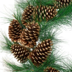 Long Needle Pine And Pine Cone Artificial Christmas Wreath - 24-Inch, Unlit -Beauty Wreaths Shop northlight kji28182 2 35091.1667575837