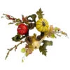 Pumpkin, Berries, Foliage And Pine Cone Fall Harvest Wreath - 13 Inch, Unlit -Beauty Wreaths Shop northlight kji735518 21333.1667487360