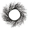 Black Twig Artificial Halloween Wreath, 24-Inch, Unlit 1 Black Twig Artificial Halloween Wreath, 24-Inch, Unlit -Beauty Wreaths Shop northlight kji91301 1new 37351.1683905477