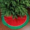 48" Red And Green Traditional Christmas Tree Skirt -Beauty Wreaths Shop northlight l18986 1 03463.1667536256
