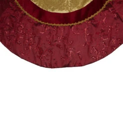 60" Red And Gold Scalloped Sequined Christmas Tree Skirt -Beauty Wreaths Shop northlight l27929 1 74182.1667570052
