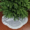 48" Silver And White Floral Trimmed Christmas Tree Skirt 2 48" Silver And White Floral Trimmed Christmas Tree Skirt -Beauty Wreaths Shop northlight l34933 1201 16783.1667654913