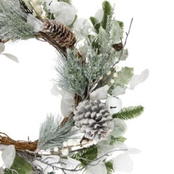 Artificial Mixed Foliage With Pine Cones Christmas Wreath, 28-Inch, Unlit -Beauty Wreaths Shop northlight ll94344 2 85225.1680184310