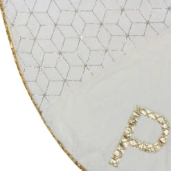 48" Cream And Gold Peace And Reindeer Christmas Tree Skirt 8 48" Cream And Gold Peace And Reindeer Christmas Tree Skirt -Beauty Wreaths Shop northlight lt90720 2 updated 32474.1667530455