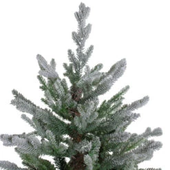 7.5' Flocked Little River Fir Artificial Christmas Tree - Unlit 12 7.5' Flocked Little River Fir Artificial Christmas Tree - Unlit -Beauty Wreaths Shop northlight lt91586 1 12069.1667573178