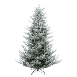 7.5' Flocked Little River Fir Artificial Christmas Tree - Unlit 9 7.5' Flocked Little River Fir Artificial Christmas Tree - Unlit -Beauty Wreaths Shop northlight lt91586updated 5 67639.1667573177