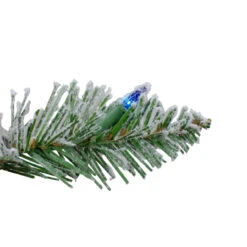 Pre-Lit Heavily Flocked Pine Artificial Christmas Wreath - 24-Inch, Multi-Color Lights -Beauty Wreaths Shop northlight m84251 3 40499.1667641245