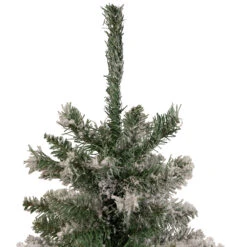 3' Heavily Flocked Medium Pine Artificial Christmas Tree - Unlit -Beauty Wreaths Shop northlight m88554 2 updated 51628.1667519568