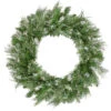 Snow Mountain Pine Artificial Christmas Wreath - 24 Inch, Unlit -Beauty Wreaths Shop northlight m88644 updatelisting 25528.1667601524