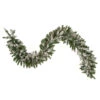 9' X 10" Pre-lit Snow Mountain Pine Artificial Christmas Garland - Clear Lights -Beauty Wreaths Shop northlight m88664 1 08115.1667488294