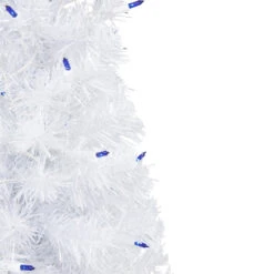 2' Pre-lit White Iridescent Pine Artificial Christmas Tree - Blue Lights 9 2' Pre-lit White Iridescent Pine Artificial Christmas Tree - Blue Lights -Beauty Wreaths Shop northlight m88669 2new 72057.1669994967