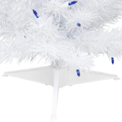 2' Pre-lit White Iridescent Pine Artificial Christmas Tree - Blue Lights 11 2' Pre-lit White Iridescent Pine Artificial Christmas Tree - Blue Lights -Beauty Wreaths Shop northlight m88669 4new 98975.1669994968