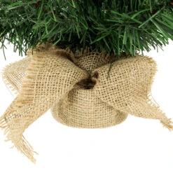 18" Medium Traditional Green Mini Pine Artificial Christmas Tree In Burlap Sack - Unlit -Beauty Wreaths Shop northlight m88702 3 33922.1669400840