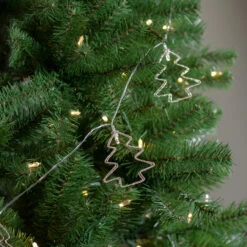 4' LED Lighted B/O Gold Wire Mini Tree Christmas Garland - Warm White Lights -Beauty Wreaths Shop northlight my89497 5 sample 26248.1667574709