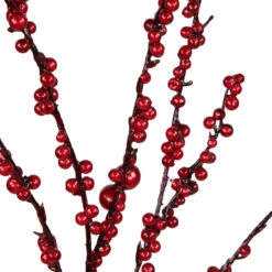 50" Artificial Red Berry Christmas Twig Tree With Square Stand, Unlit -Beauty Wreaths Shop northlight nl00343 3 73045.1686065079