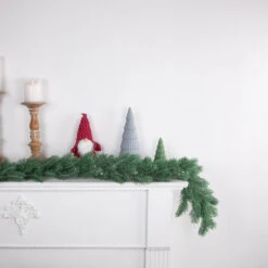 6' X 7" Frosted And Dusted Green Pine Artificial Christmas Garland - Unlit -Beauty Wreaths Shop northlight nl01003 2 styled 83411.1671629404