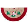36" Burlap Santa Claus In Sleigh Embroidered Christmas Tree Skirt -Beauty Wreaths Shop northlight nl01833 1 updated 64456.1667657584