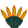 100 Orange LED Mini Christmas Lights - 33 Ft Green Wire -Beauty Wreaths Shop northlight nl02503 nl02525 updated 47436.1667489939
