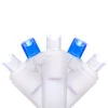 50-Count Blue And White LED Wide Angle Christmas Lights - 16.25 Ft White Wire -Beauty Wreaths Shop northlight nl02555 1 60229.1667655115
