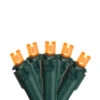50 Orange LED Wide Angle Christmas Lights - 16.25 Ft Green Wire 1 50 Orange LED Wide Angle Christmas Lights - 16.25 Ft Green Wire -Beauty Wreaths Shop northlight nl02564 1 93821.1667491131