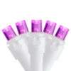 50 Pink LED Wide Angle Christmas Lights - 16.25 Ft White Wire -Beauty Wreaths Shop northlight nl02567 updated 42646.1667659901