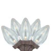 25 Warm White LED C7 Christmas Lights - 16 Ft Brown Wire 2 25 Warm White LED C7 Christmas Lights - 16 Ft Brown Wire -Beauty Wreaths Shop northlight nl02591 1 49994.1667640984