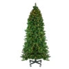 7.5' Pre-Lit Slim Olympia Pine Artificial Christmas Tree - Warm White Lights