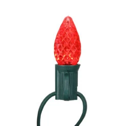Pack Of 25 Faceted C7 LED Multi-Color Christmas Replacement Bulbs -Beauty Wreaths Shop northlight nl03805 14804.1667533979