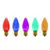 Pack Of 25 Faceted C7 LED Multi-Color Christmas Replacement Bulbs -Beauty Wreaths Shop northlight nl03805 updated 57838.1667533978