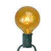 Pack Of 25 Amber G50 Incandescent Christmas Replacement Bulbs -Beauty Wreaths Shop northlight nl03868 b 31461.1667616396