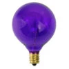 Pack Of 25 Purple G50 Incandescent Christmas Replacement Bulbs -Beauty Wreaths Shop northlight nl03868 purple1 48694.1677518312