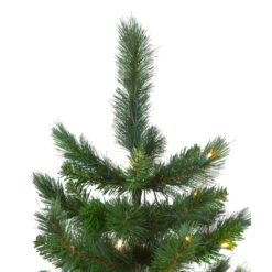 7.5' Pre-Lit Medium Mixed Scotch Pine Artificial Christmas Tree - Warm White LED Lights -Beauty Wreaths Shop northlight nl15087 2 17833.1667578155