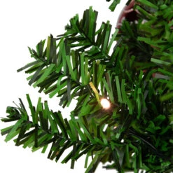 6' Green And Red Musical Lighted Snowing Artificial Christmas Tree, White LED Lights 8 6' Green And Red Musical Lighted Snowing Artificial Christmas Tree, White LED Lights -Beauty Wreaths Shop northlight r92477 5 92111.1668612052