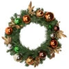 Green Foliage With Ornaments Artificial Christmas Wreath, 24-Inch, Unlit -Beauty Wreaths Shop northlight s04202 updated 38171.1667530543