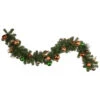 6' X 12'' Green Artificial Mixed Foliage With Ornaments Christmas Garland, Unlit 2 6' X 12'' Green Artificial Mixed Foliage With Ornaments Christmas Garland, Unlit -Beauty Wreaths Shop northlight s04204 updated 07837.1667530546