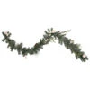6' X 12" Pre-Lit Decorated Pine Artificial Christmas Garland, Warm White LED Lights -Beauty Wreaths Shop northlight s92641 updated 98127.1667572206